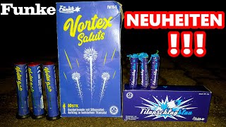 Funke Vortex Saluts und Titanschlag Blau [upl. by Aihselef61]