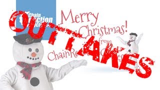 Merry Christmas Everyone Lip Dub Outtakes  Chain Reaction Cycles [upl. by Yttel]