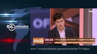 Ana quotBoldrikquot Brnabić objašnjava da narod razume  ep314deo03 [upl. by Dranal]