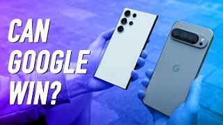 Google Pixel 9 Pro XL VS Samsung Galaxy S24 Ultra SHOWDOWN Battle of the Android TITANS [upl. by Ehtyaf532]