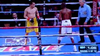 Nonito Donaire vs Mathebula round 4 [upl. by Zaller]