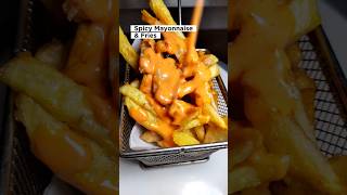 Fries and Spicy Mayonnaise🍟 food asmr asmrcooking spicymayo mayonnaise spicyfries [upl. by Madalena288]