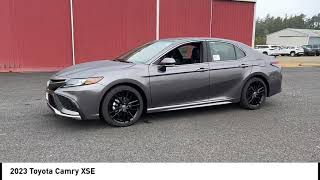 2023 Toyota Camry New Predawn Gray Mica Black Perforated Leather NEWPORT OREGON PREOWNED TOYOTA NE [upl. by Kathe]