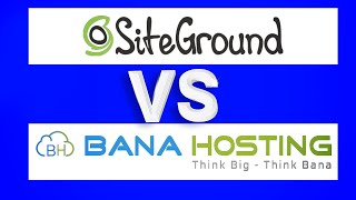 Siteground vs Banahosting ¿Cuál es el Mejor Hosting [upl. by Rutherford]