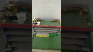 wastewater treatment plant working model  inspire science project  short viral trending [upl. by Onateag]