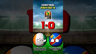 SEMIFINAL COSTA DE MARFIL vs RD CONGO  COPA AFRICANA DE NACIONES 2023 countryballs [upl. by Nabla]