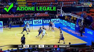 FIBA 2017 Passi arresto sul passo 1 e partenza in palleggio [upl. by Celestine]