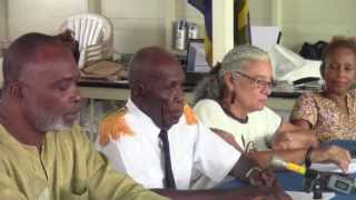 Barbados Landship Press Launch  QampA [upl. by Daune454]