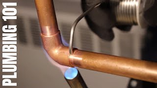 How To Solder Copper Pipe Complete Guide Plumbing 101 [upl. by Pence]