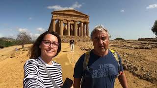 Visiting the Valley of Temples and Agrigento Sicily  Italy [upl. by Nolyak]