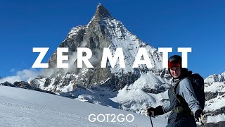 ZERMATT in Switzerland The MOST SCENIC skiing village of the alps [upl. by Aisek]