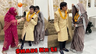 indian Larki Sy Shadi Kr Li 😍 Fake Prank On Mami 🙏 [upl. by Atsira]