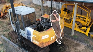 Rebuilding the center joint and more pressure washing  Excavator project [upl. by Norabal146]