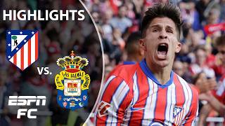 Giuliano Simeone makes Atleti history Atletico Madrid vs Las Palmas  LALIGA Highlights  ESPN FC [upl. by Atibat743]