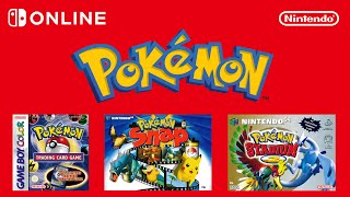 Genießt eine Auswahl an klassischen PokémonSpielen und mehr Nintendo Switch [upl. by Millur322]