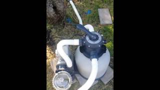 Intex pool sand filter amp salt system [upl. by Evyn]