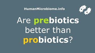 Are prebiotics better than probiotics  Human Microbiome FAQ [upl. by Yzzik]