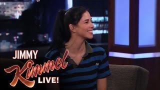 Sarah Silverman Talks to Matt Damon About Her Relationship with Jimmy Kimmel [upl. by Lunt]