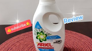 Ariel Matic Liquid Detergent ReviewAriel Matic For Top Load Washing Machine [upl. by Novad401]