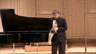 Rhapsody for Baritone Saxby Mark Watters [upl. by Lemyt]