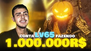 CONTA LV 65 VAI RENDER MUITA GRANA  CORTES MIR4 mir4 mir4live [upl. by Eiboh]