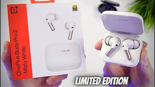 LIMITED EDITION OnePlus Buds Pro 2  A BRAND NEW COLOR Matte White The BEST just got BETTER [upl. by Helmer]