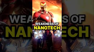 Weakness of Nanotech Armer  tonystark ironman marvel mcu [upl. by Enamrej]