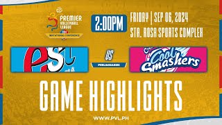 🇹🇭EST vs 🍦CCS  Highlights  Preliminaries  2024 PVL Invitational Conference [upl. by Hgeilhsa]