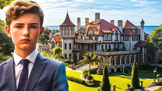 Take a Tour of Barron Trumps MaraLago Mansion [upl. by Stich]