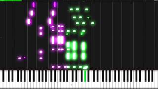 Cantina Band  Star Wars Piano Tutorial Synthesia  Piano Man [upl. by Scoles]