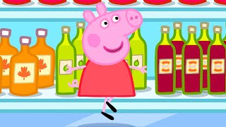 Peppa Pig Goes Shopping  Kids TV and Stories [upl. by Telrahc]