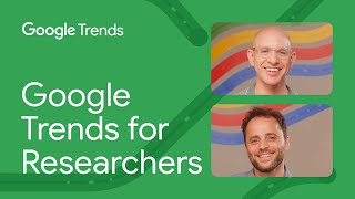 Google Trends for Researchers [upl. by Nairahcaz]