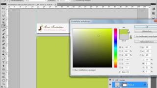 Photoshop Tutorial Layouterstellung im kinderfreundlichen Stil  Teil 01 [upl. by Leyes]