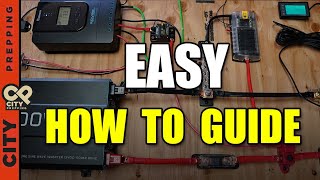 How To Build A Solar Setup COMPLETE StepbyStep DIY Guide 12V 2000W [upl. by Lectra]