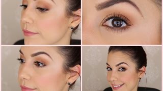 Natural Spring Eye Makeup ft Tartelette In Bloom [upl. by Huxham94]