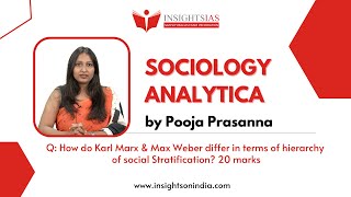 Sociology Analytica Day 32 July 20th  Ms Pooja Prasanna Sociology Faculty INSIGHTS IAS [upl. by Newol]