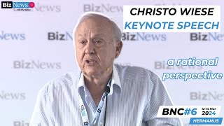 BNC6 Entrepreneurial giant Christo Wiese urges perspective rationality [upl. by Moretta]