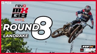 REVO ACU British Motocross Championship Round 8 LIVE  Landrake  MXGB [upl. by Ilyse]