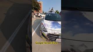 I found Google Street View Car [upl. by Aihsi]