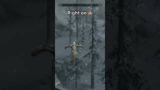 Got launched in Dawnstar glitch skyrim shorts [upl. by Abrams933]