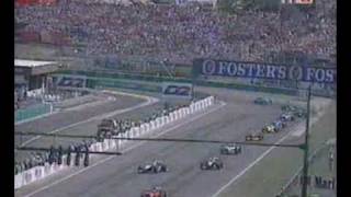 Palik  Häkkinen vs Schumacher Pazar rajt a Hungaroringen 2000 [upl. by Noland]