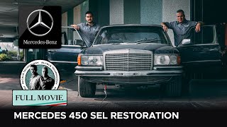 Resurrecting Luxury The Mercedes 450 SEL Restoration by Alcalà Technology [upl. by Airdnaid]