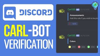 How to Create Discord Verification using Carl Bot 2024 Update [upl. by Akyssej]