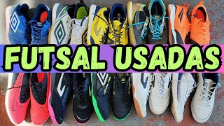 10 MODELOS DE CHUTEIRAS FUTSAL USADAS⚽👍 PONTOS POSITIVOS E PONTOS NEGATIVOS DE CADA CHUTEIRA FUTSAL👀 [upl. by Eltsirhc]