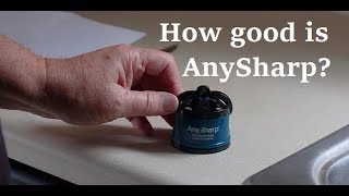 Review of the AnySharp knife sharpener [upl. by Eeliah]