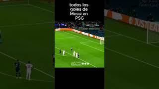 TODOS LOS GOLES DE MESSI EN EL PSG goat messi football argentina psg goals [upl. by Nial321]