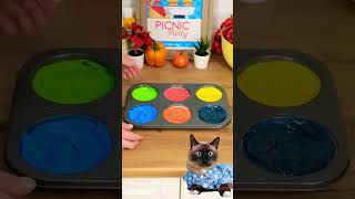 Meow 😻 Edible paints 🙀😻 AMAZING TRICKS FOR SMART PARENTS reaction [upl. by Bascomb]