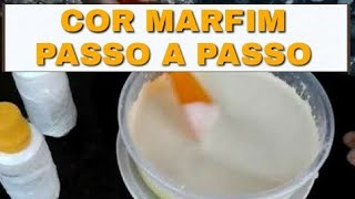 19Como fazer a cor marfimpasso a passo [upl. by Adnocahs]