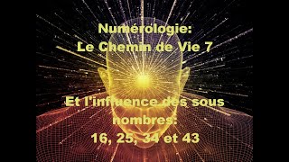 Numérologie Le Chemin de Vie 7 [upl. by Leno403]