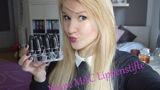 Meine MAC Lippenstifte [upl. by Dauf824]